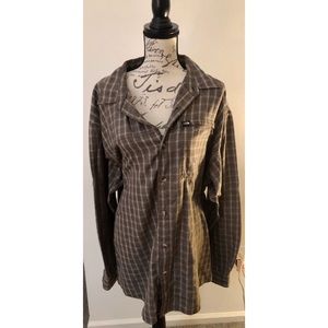 👻 2/$25 North Face Men’s Flannel Brown XL